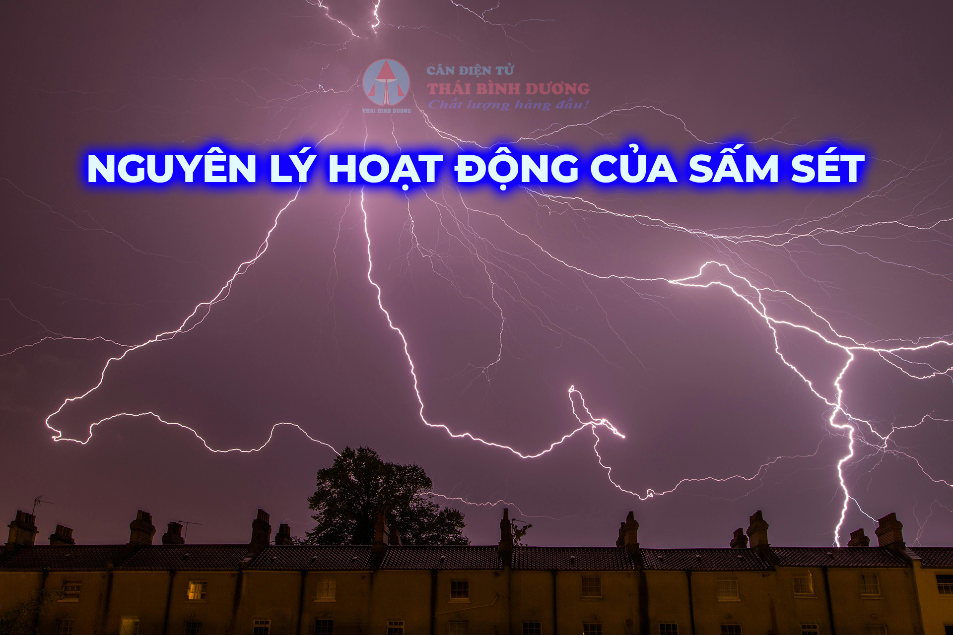 nguyên lý hoạt động của sấm sét